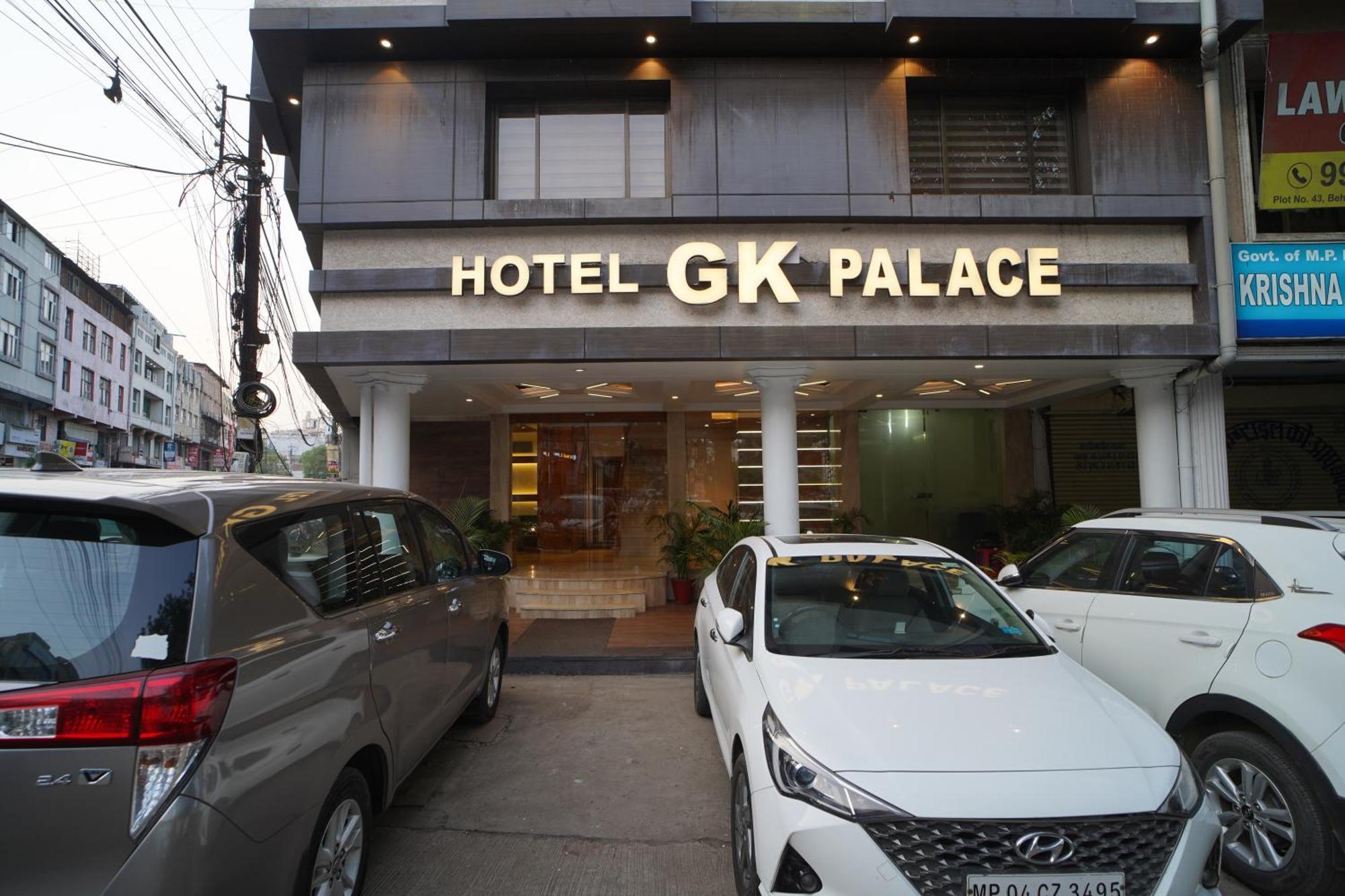 Hotel GK Palace Bhopál Kültér fotó