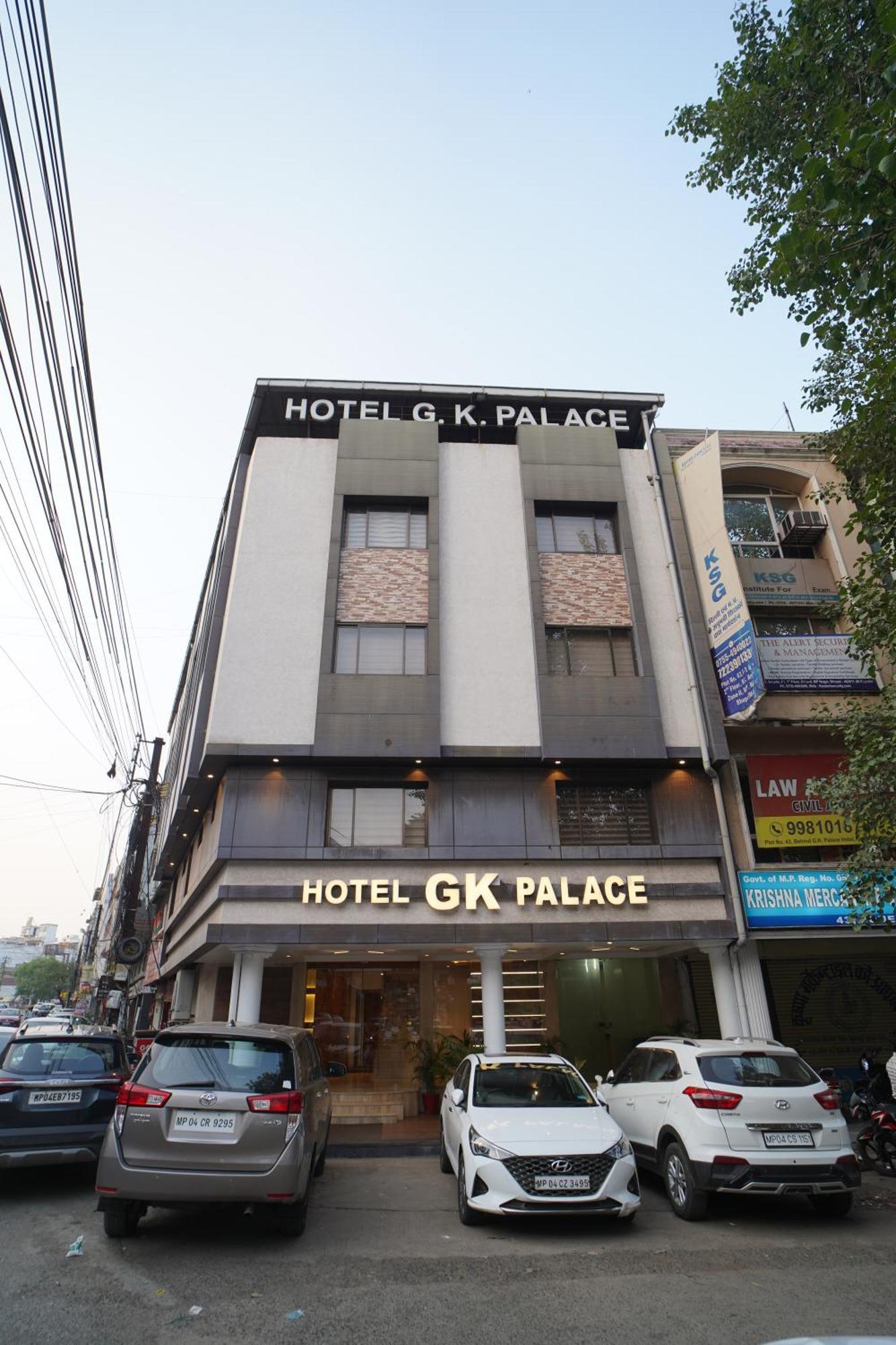 Hotel GK Palace Bhopál Kültér fotó